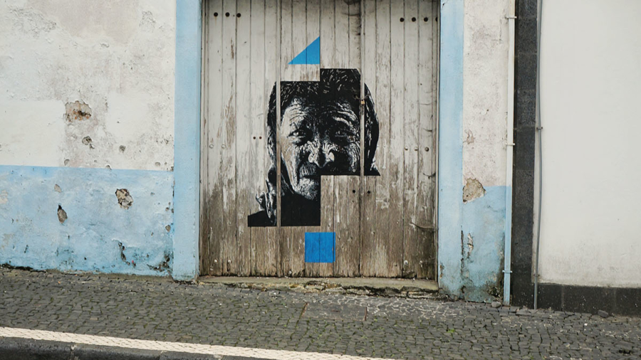 wall art  of Ponta Delgada, Azores