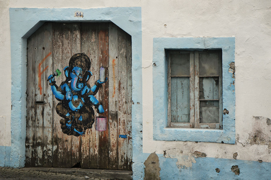 wall art  of Ponta Delgada, Azores