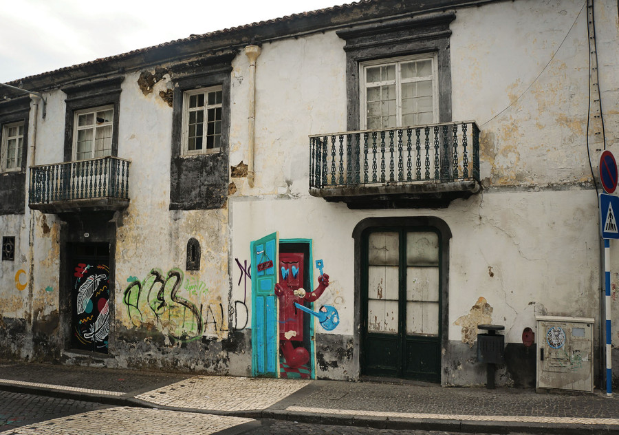 wall art of Ponta Delgada, Azores