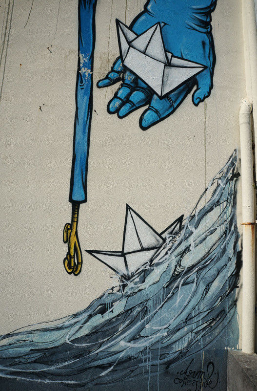 wall art  of Ponta Delgada