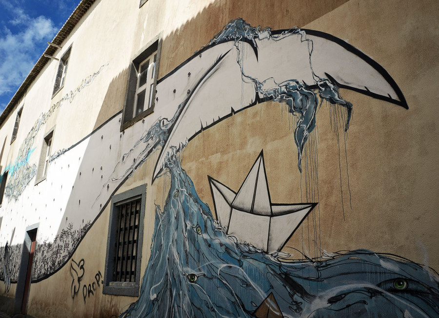 wall art  of Ponta Delgada, Azores