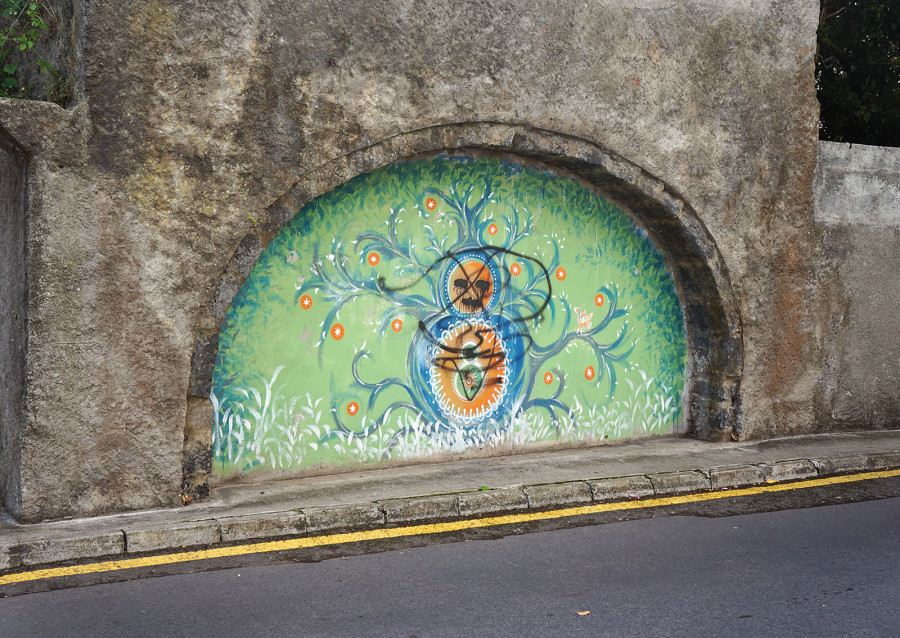 wall art  of Ponta Delgada