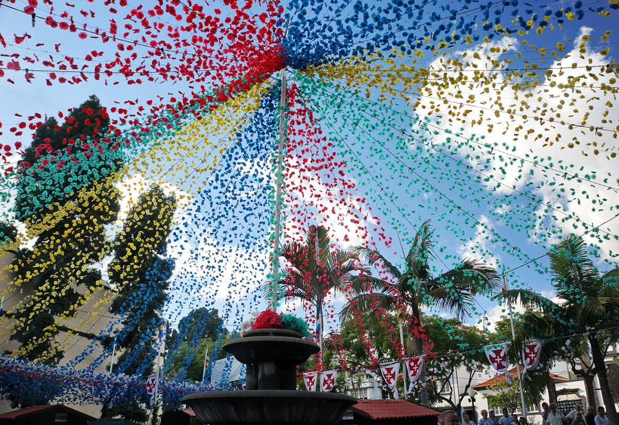 celebration in Funchal, Madeira