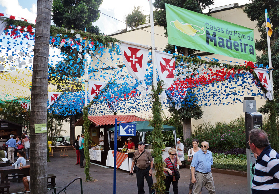 celebration in Funchal Madeira