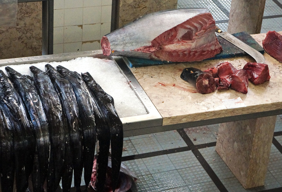 fish at Funchal Market