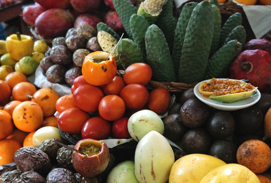 fruit for sale at Funchal Market