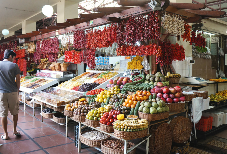 spices at Funchal Market