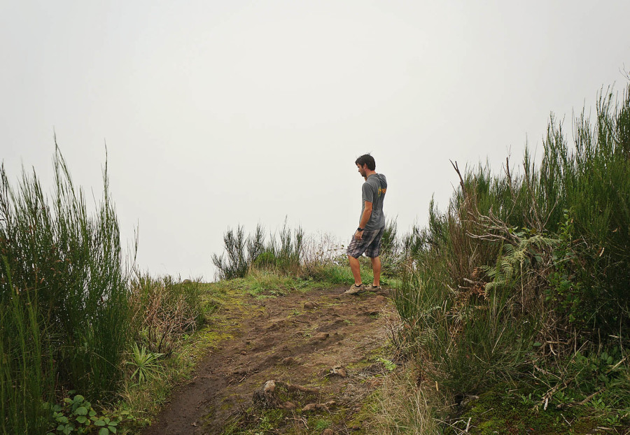 hiking Pico Ruivo