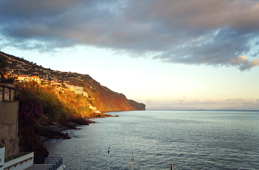 sunset in Madeira