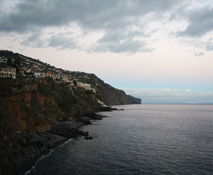 Madeira at dusk