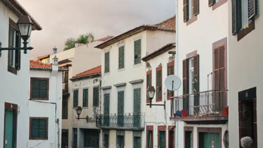 old town Funchal Madeira