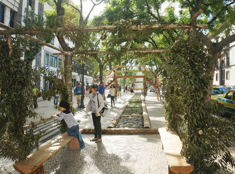 center of Funchal, Madeira