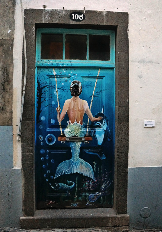 doors of Funchal, Madeira 