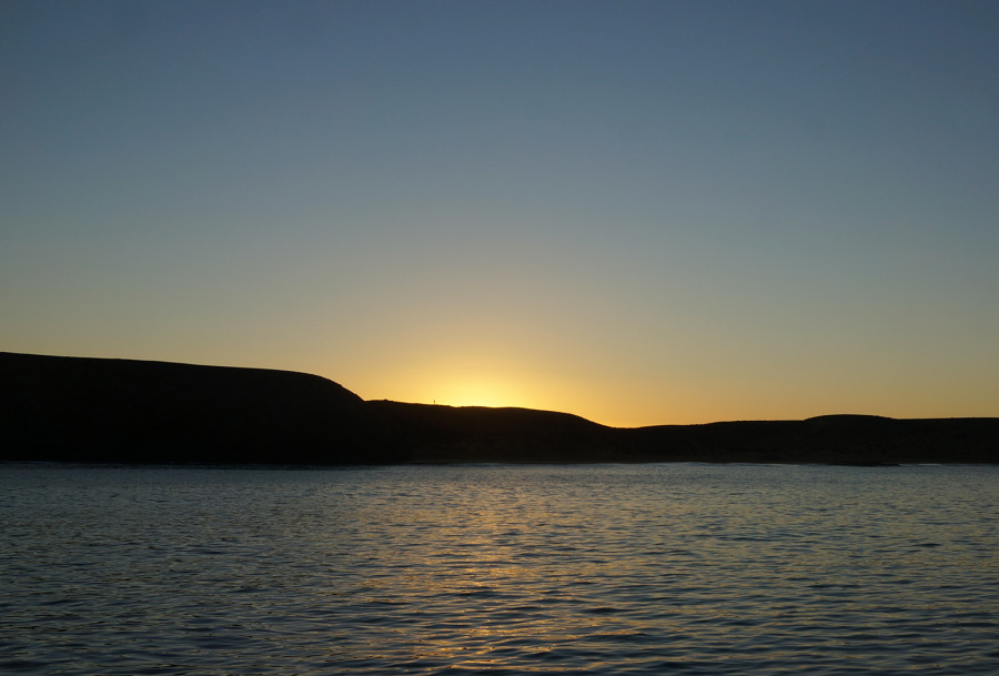 sunrise at Playa Papagayo, Lanzarote