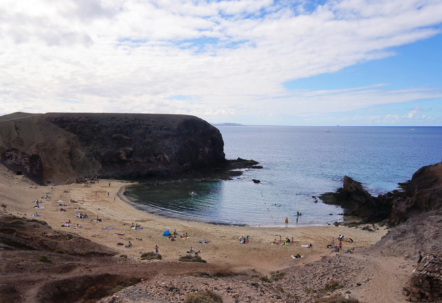 Playa Papagayo, Lanzarote, Canary Islands