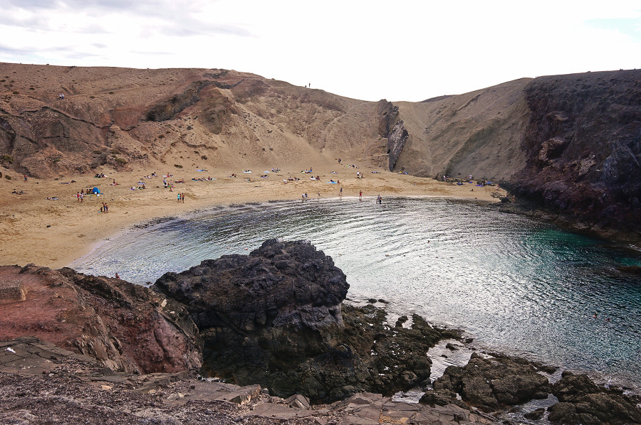 Playa Papagayo, Lanzarote, Canary Islands