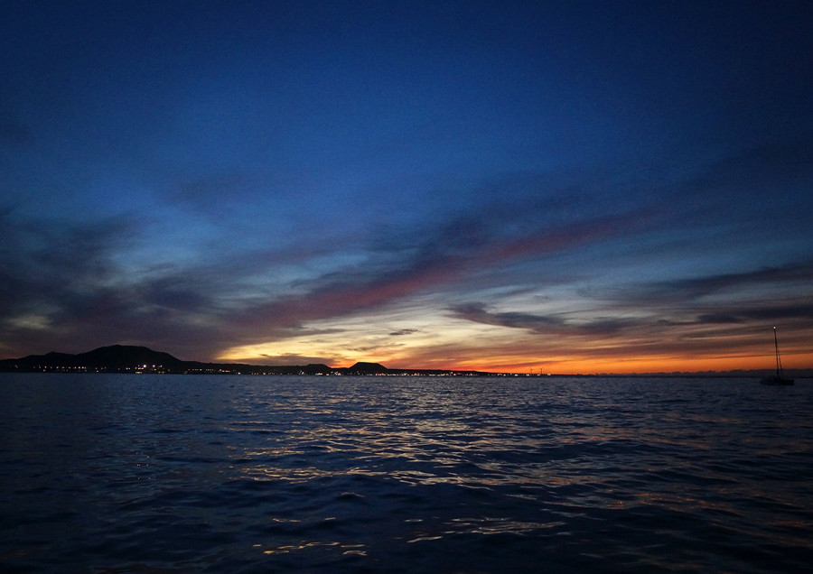 sunset over Fuerteventura, Canary Islands