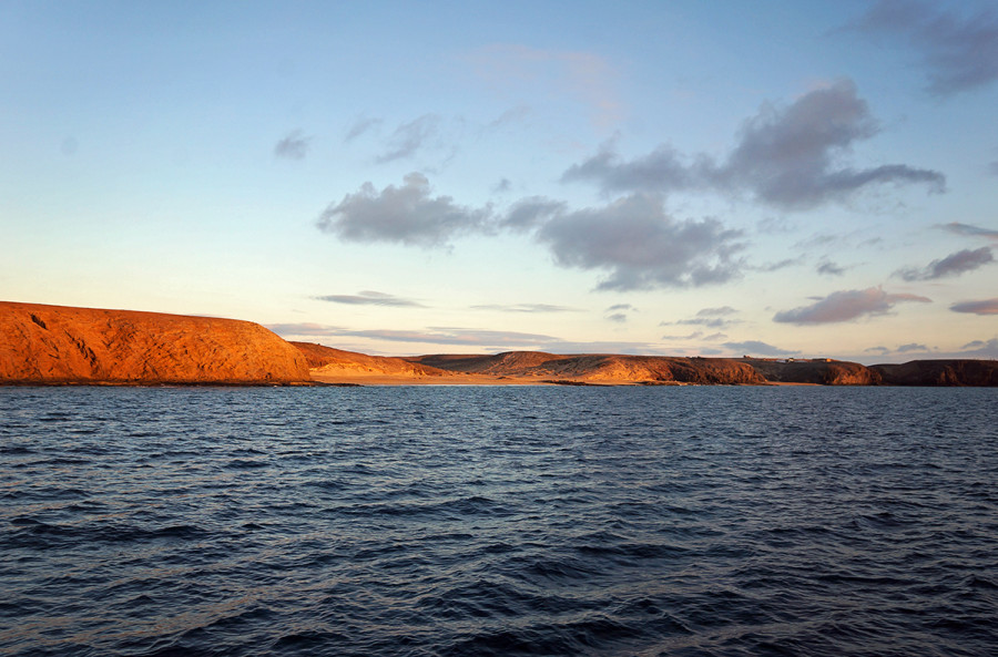 sunset over Playa Papagayo