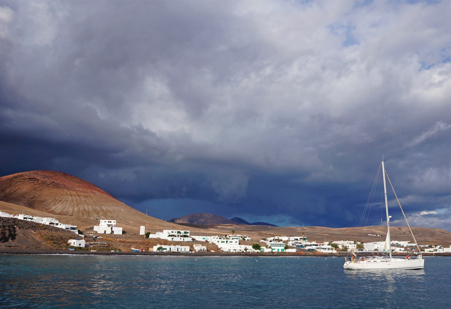 storms over Lanzarote