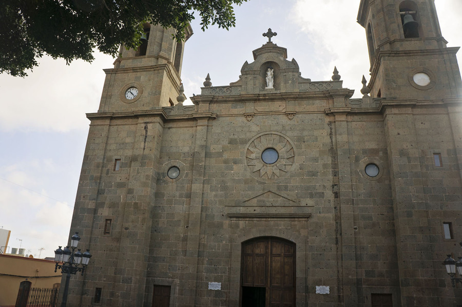 church at AgÃ¼imes, Gran Canaria