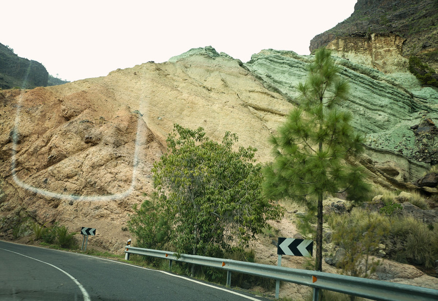 rainbow rocks - Gran Canaria