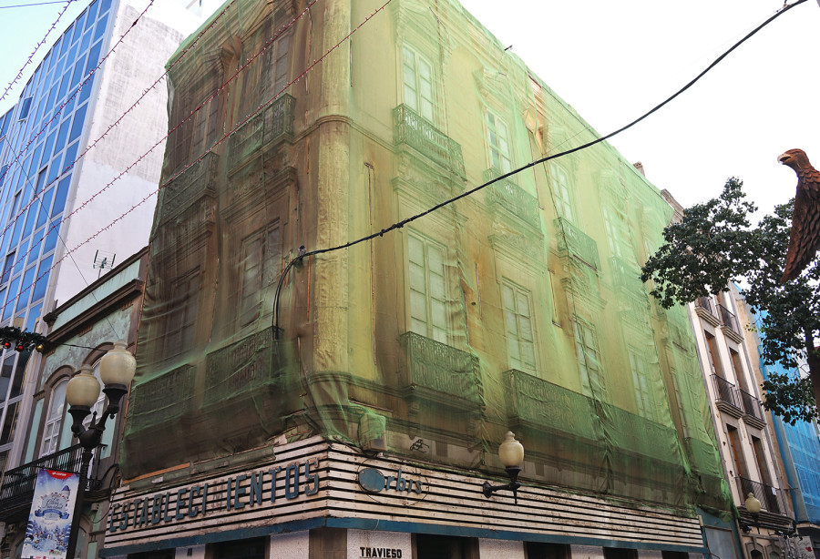 building under construction, Las Palmas