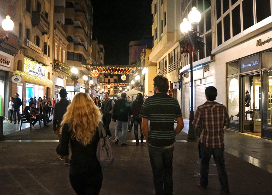 pedestrian walkway, Las Palmas