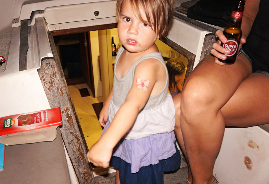 Ellia with tattoo