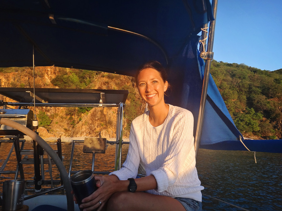 Jessica at Norman Island