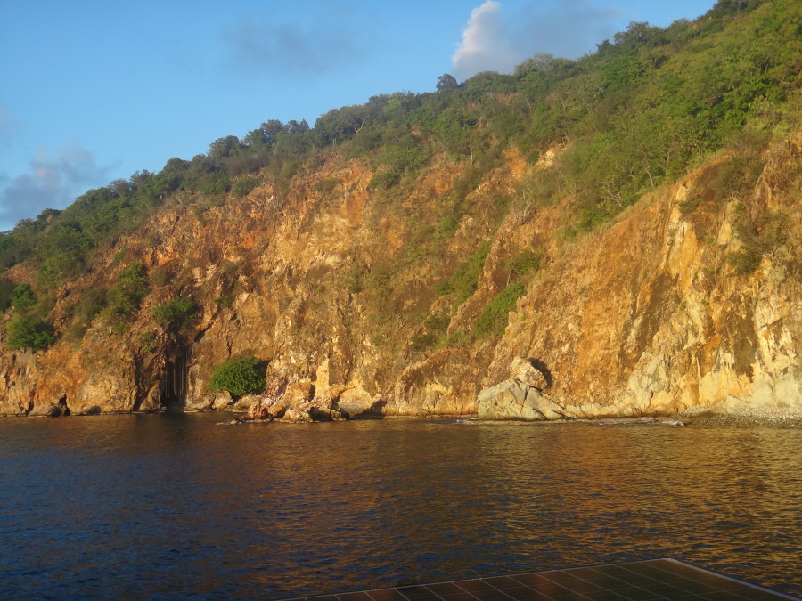 caves at Norman Island