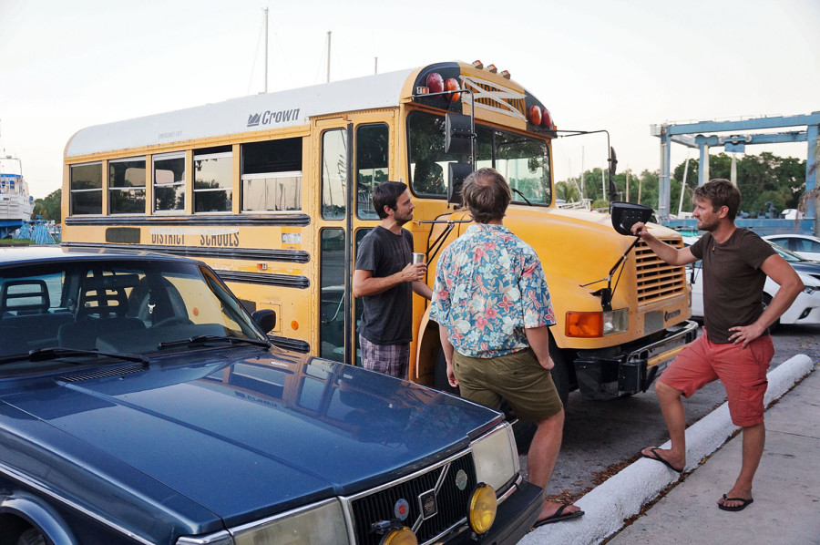 Sailing Conductors school bus