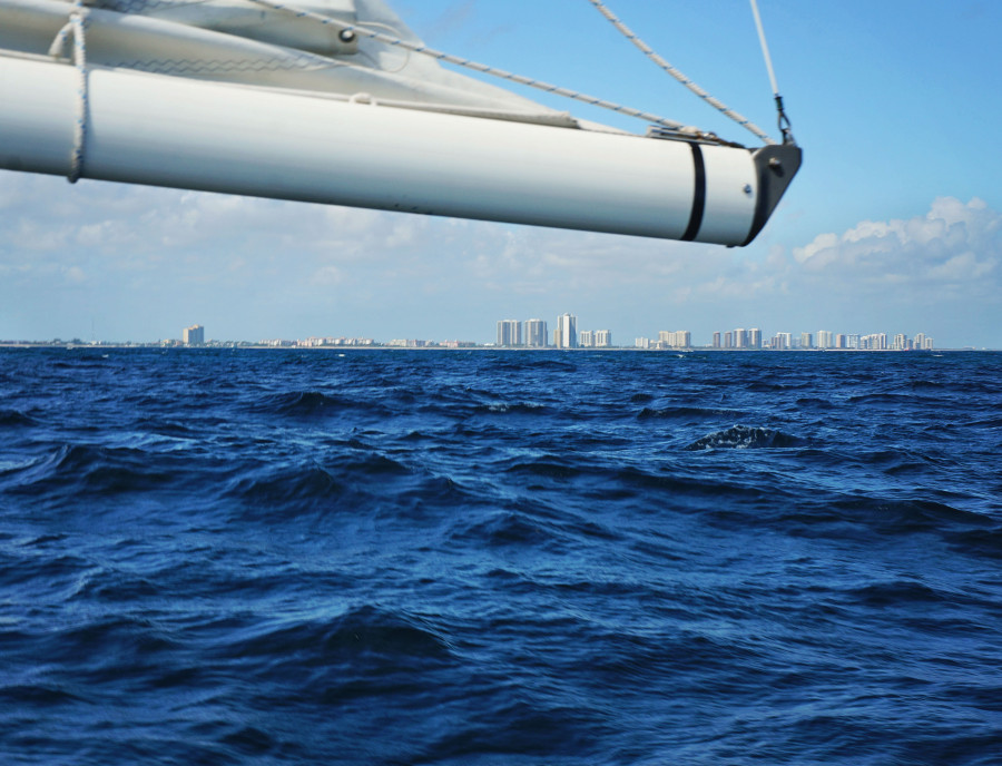 West Palm Beach from the water