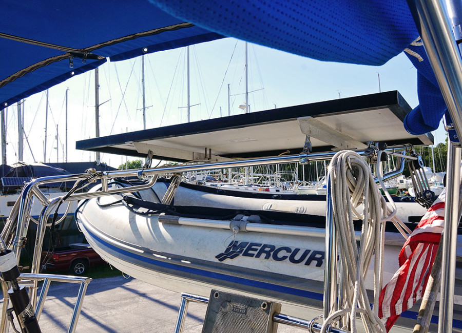 Sabre 34 Targa davits