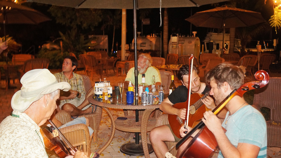 jam session at Indiantown Marina