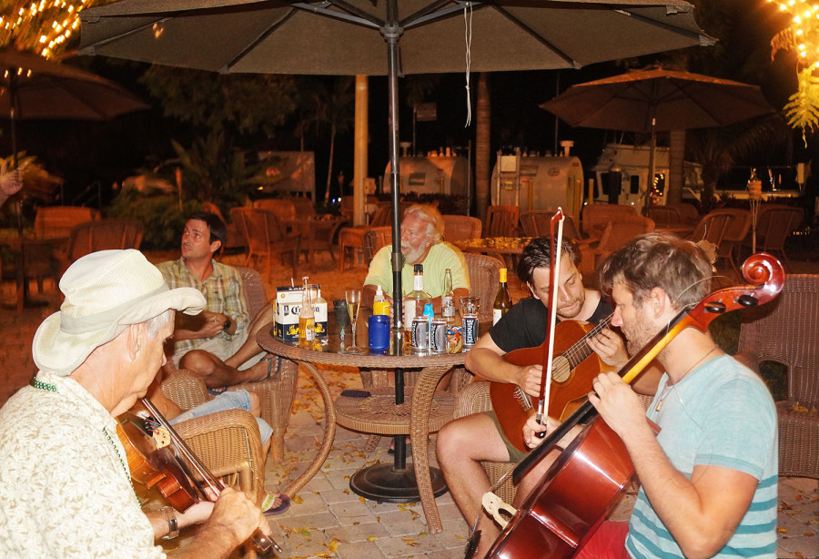 jam session at Indiantown Marina