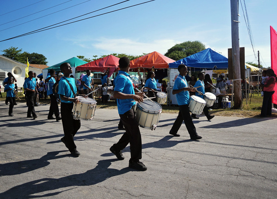 West End Bahamas marching band