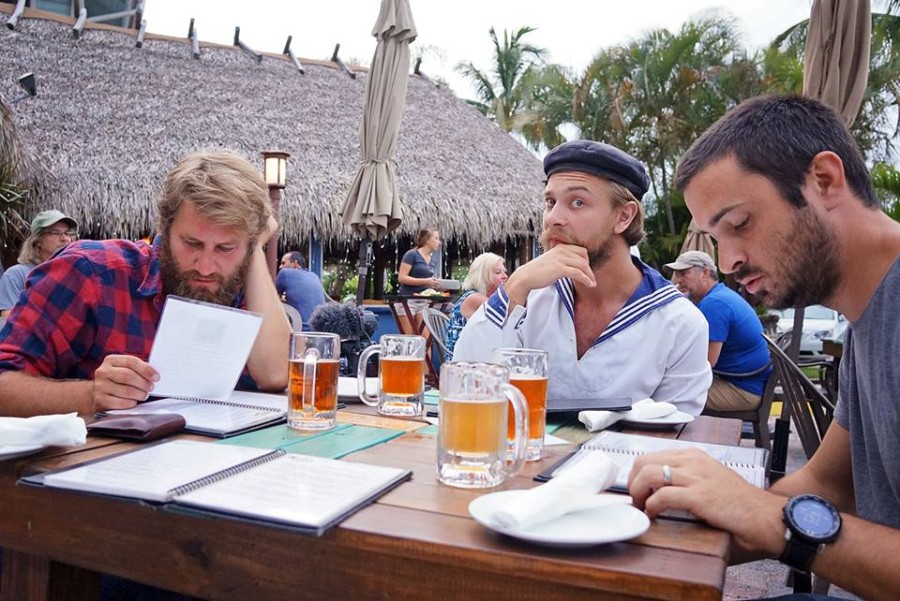 Ben, Hannes & Matt at Cobbs Landing