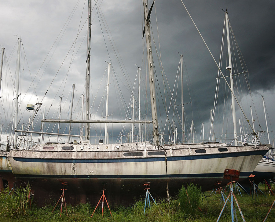 boat graveyard of Indiantown