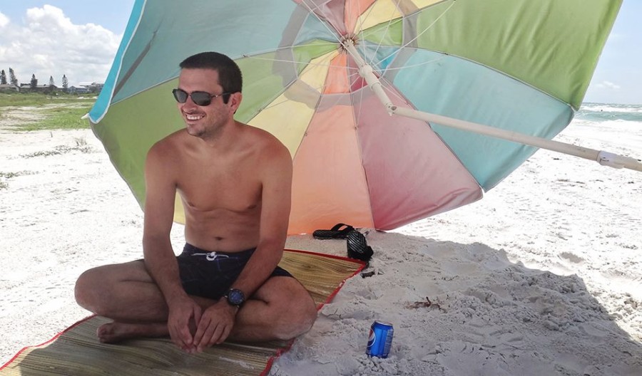 Matt at Siesta Beach