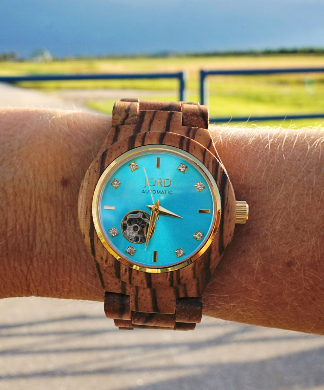 Jord turquoise and zebrawood