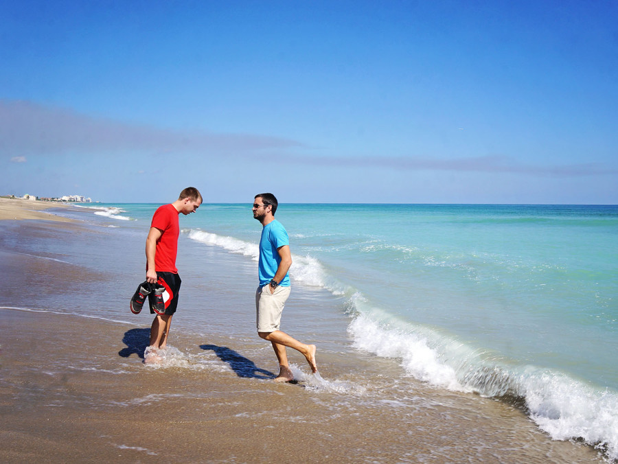 Travis & Matt at Hutchinson Island Beach