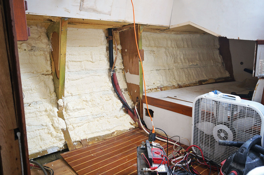 spray foam insulation