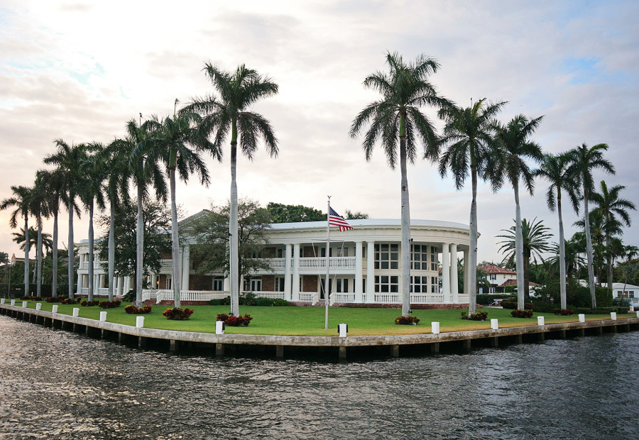 waterfront house in Ft. Lauderdale