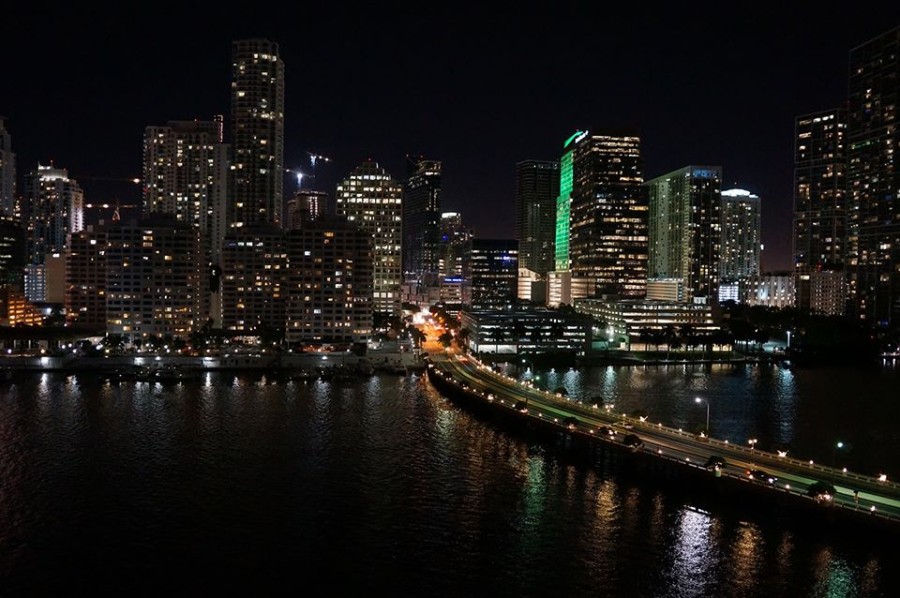 Miami at night