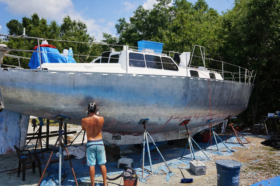 bare hull and bottom