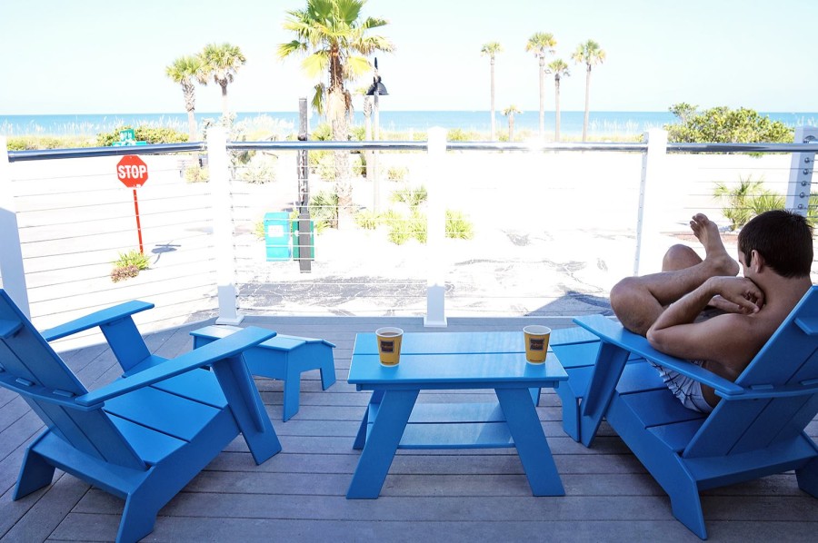 coffee on the deck